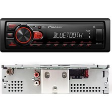 Pioneer Pıoneer MVH-S235BT Oto Teyp 4X50 Watt USB Fm Aux Mobil Aplikasyon