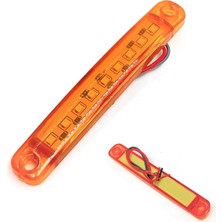 OEM Side Marker Işaret Lamba 9 LED 12-24V Amber 10X1.5CM MPL-29620