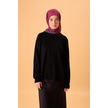 Silk Home İnce Pamuk Soft Eşarp Fuşya-Koyu Vizon-Yeşil-Zümrüt-Gül Kurusu Desenli Nefes Alan Kaymaz Dokulu 90x90