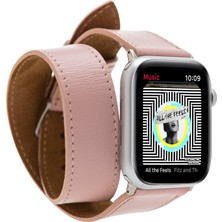 Gp Iguana Apple Watch Uyumlu Deri Kordon 42-44-45MM Dt Nu2