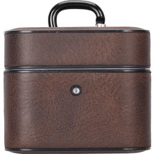 Gp Iguana Casquet Apple Airpods 3.nesil Uyumlu Deri Kılıf Ro6 Kahverengi