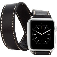 Gp Iguana Apple Watch Uyumlu Deri Kordon 38-40-41MM Dt Rst1