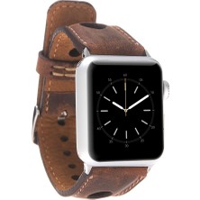 Gp Iguana Apple Watch Uyumlu Deri Kordon 42-44-45MM Ark G2