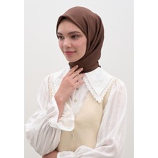 Fresh Pamuk Viskon Eşarp Çikolata