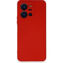Royal Case Vivo Y22S Içi Kadife Kaplı Esnek Silikon Kapak Ryc/ Nano Lansman
