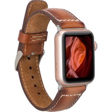 Gp Iguana Apple Watch Uyumlu Deri Kordon Sen 38-40-41MM RST2EF
