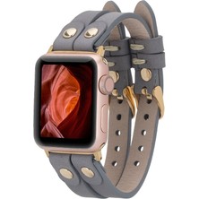 Gp Iguana Apple Watch Uyumlu Deri Kordon Ely Double Tour Gt Rst9