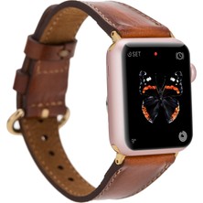 Gp Iguana Apple Watch Uyumlu Deri Kordon 38-40-41MM Rom RST2EF