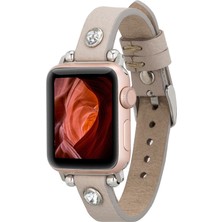 Gp Iguana Apple Watch Uyumlu Deri Kordon Visby 38-40-41MM Erc3