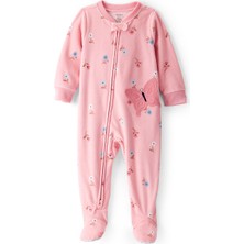 Carter's Kız Çocuk Pembe Polar Tulum