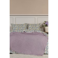 Elart Carlos Battaniye Çift Kişilik Waffle (200X220 Cm) Mor