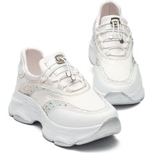 Lady Classy Kadın Günlük Faylon Taban Rahat Kalıp Yürüyüş ve Ortopedik Spor Ayakkabı