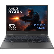 Lenovo Loq 15ARP9 83JC00FKTR CD49 Amd Ryzen 7-7435HS 8-Gbddr5 4 Tbssd RTX4060 8gb 105W 144Hz Windows 11 Home Fhd Gaming Laptop