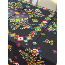 Sobe Hediyelik Kolay Temizlenebilir Çiçek Desenli Pamuklu Masa Örtüsü 170X170 cm – Çeyizlik, Sofra ve Dekoratif