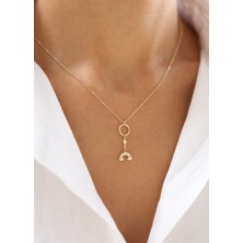 Zeyd Jewelry Şans ve Umut Sembolü 14 Ayar Altın Kolye