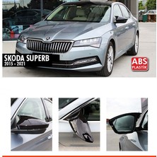 X Power Tuning Skoda Superb Mk3/ 2015-2021  Batman Yarasa Ayna Kapağı