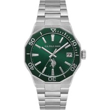 U.s. Polo Assn. USPA1130-04 Quartz Çelik Siyah Lacivert Kadran 43 mm Erkek Kol Saati