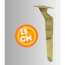 Can Aksesuar 15 cm Metal Tabanca Ayak Koltuk Ayağı Mobilya Ayağı Ünite Ayağı Konsol Ayağı Puf Berjer Ayağı