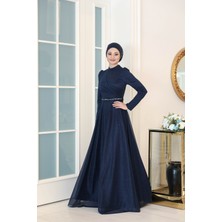 Prive Simli Şifon Abiye Işıl