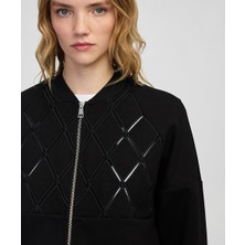 İpekyol Nakışlı fermuarlı sweatshirt IW6250091052001