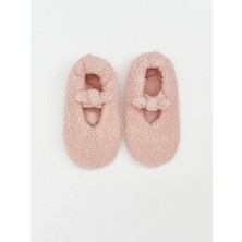 LC Waikiki Lcw Kids Pembe Kaydırmaz Tabanlı Kız Çocuk Ev Çorabı