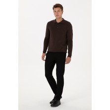 U.S. Polo Assn. Erkek Siyah Jogger Fit Kanvas / Chino Pantolon 50311905-VR046