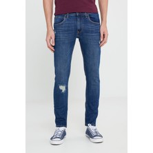 Lee Pamuklu Slim Fit Normal Bel Dar Paça Jeans Erkek Kot Pantolon L71918 2xt