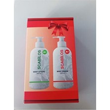 Scabilos Vücut Kremi ve Losyon Seti Nemlendirici Etki 200 ml Unisex Kullanım İçin u.y.uz losyon ve kremi
