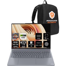 Lenovo Thinkbook 16P Gen 6 Ryzen 9 8940HX RTX 5060 8GB Gaming Laptop 96GB RAM 1TB SSD 16" QHD+ 240Hz Win11 Home + Per4 Çanta 21U00013TXP411