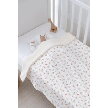 Tuğba Kuğu Peluş Çift Yüz Battaniye - Pureline Series - Soft Bloom