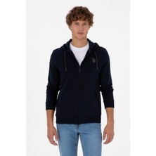 U.S. Polo Assn. Erkek Lacivert Örme Hırka 50313748-VR033