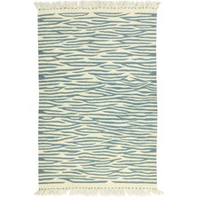 Soho Antiq Mirva Modern Tasarımlı Yün Kilim 113X175 cm