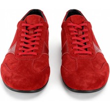 Giesto Parçalı Deri Kırmızı Ayakkabı