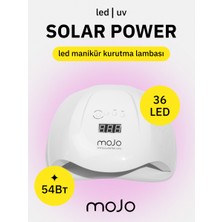 Mojo Sunx 54W Profesyonel LED Uv Tırnak Kurutucu – Kalıcı Oje & Jel Için Otomatik Sensörlü Lamba
