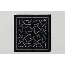 Sibel Günay Butik Atatürk Imzalı ve Portre Baskılı Siyah Fular/bandana 10'lu | %100 Pamuk | Unisex | 10 Kasım – 29 Ekim – 19 Mayıs