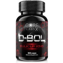 Core Labs x D-Bol Nac N-Acetyl L-Cysteine Bulk Up King 60 Caps