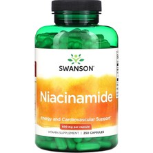 Swanson, Niacinamide, 500 Mg, 250 Capsules - Non Flush