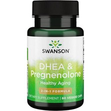 Swanson, Dhea & Pregnenolone, 60 Veggie Caps