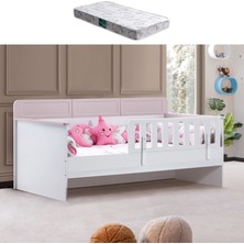 Setay Karyola, Mira Montessori Karyola - Pembe + 1 Adet Comfort Yatak