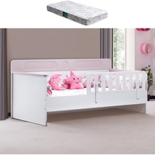 Setay Karyola, Flora Montessori Karyola - Pembe + 1 Adet Comfort Yatak