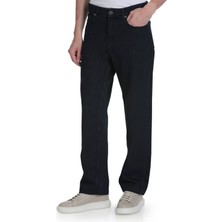 Hatemoğlu Lacivert Regular Fit 5 Cep Pamuklu Kot Pantolon