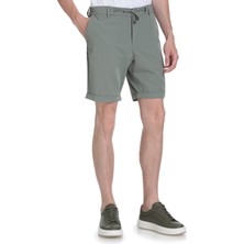 Hatemoğlu Yeşil Rahat Kesim Yandan Cepli Şort