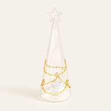 Zsa Zsa Zsu Henan Borosilikat Cam Dekoratif Aydınlatma 21 Cm Şeffaf - Sarı