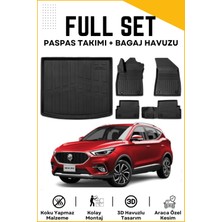 Ko Kaliteoto Mg Zs Elektirikli 2022-2023-2024-2025 Model Alt Birebir Uyumlu Bagaj Havuzu+Paspas Seti