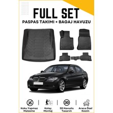 Ko Kaliteoto Bmw 3 Serisi E90 2008 Model Birebir Uyumlu Bagaj Havuzu+Paspas Seti