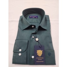 Andino Classic Cepli Erkek Gömlek Likralı Bol Kesim Yapısıyla AC052012-01