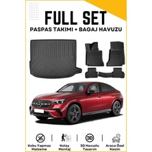 Ko Kaliteoto Mercedes Glc Coupe 2025 Model Birebir Uyumlu Bagaj Havuzu+Paspas Seti