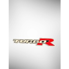 Turbor Arma Alüminyum Sticker 14CM Oto Aksesuar