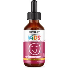 Bioray Bıoray Kids Ndf Immune Blueberry Immune Support Toxin Remover - Vegan Gluten Free - Approx 30 Servings