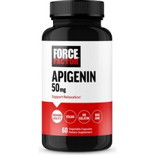 Force Factor Apigenin Prostate Health Stress Support  Antioxidant 50MG 60 Caps